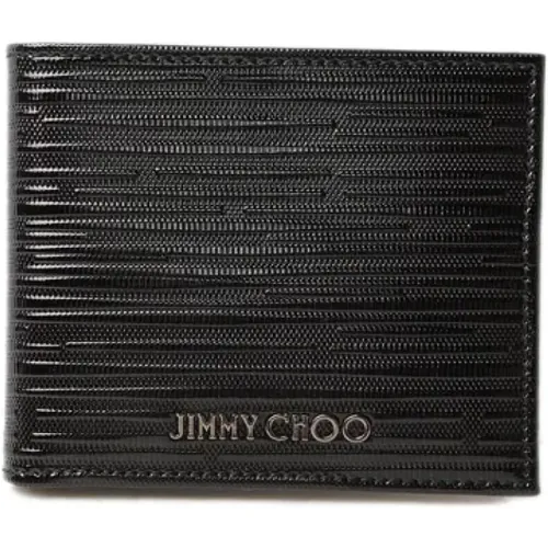 Pre-owned Wallets, male, , Size: ONE SIZE Pre-owned Leather wallets - Jimmy Choo Pre-owned - Modalova