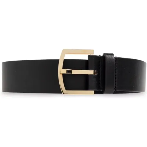 Belts, male, , Size: 100 CM Leather belt - Dsquared2 - Modalova