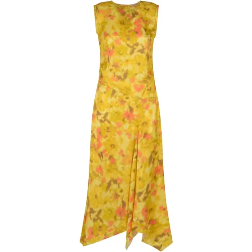 Yellow Dresses for Women , female, Sizes: L - Acne Studios - Modalova