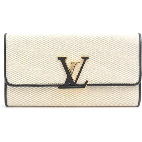 Pre-owned Canvas wallets , female, Sizes: ONE SIZE - Louis Vuitton Vintage - Modalova