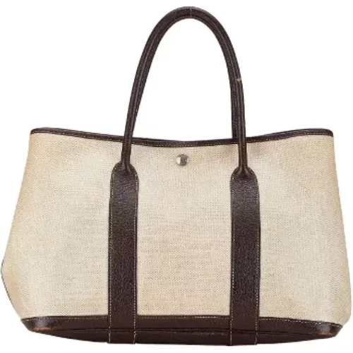 Pre-owned Tote Bags, female, , Size: ONE SIZE Pre-owned Canvas handbags - Hermès Vintage - Modalova