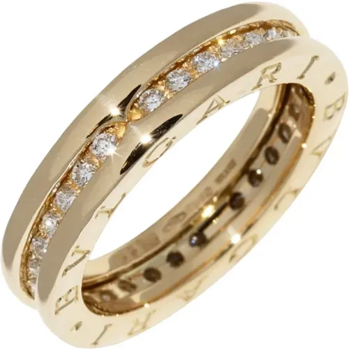 Pre-owned Metal rings , female, Sizes: ONE SIZE - Bvlgari Vintage - Modalova