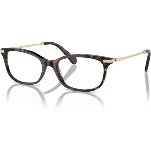 Fashion Eyewear Frames Sk2017 Dark Havana , female, Sizes: 54 MM - Swarovski - Modalova