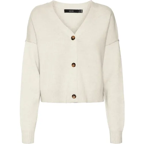 Gold Link V-Ausschnitt Cardigan - Vero Moda - Modalova