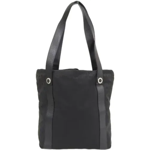 Pre-owned Tote Bags, female, , Size: ONE SIZE Pre-owned Canvas totes - Bvlgari Vintage - Modalova