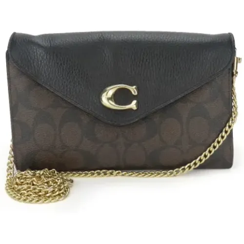 Pre-owned Clutches, female, , Size: ONE SIZE Pre-owned Leather shoulder-bags - Coach Pre-owned - Modalova