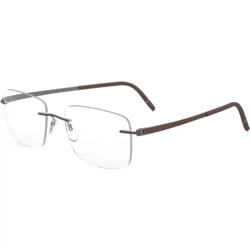 Momentum Eyewear Frames in Ruthenium Cohiba , unisex, Sizes: 54 MM - Silhouette - Modalova