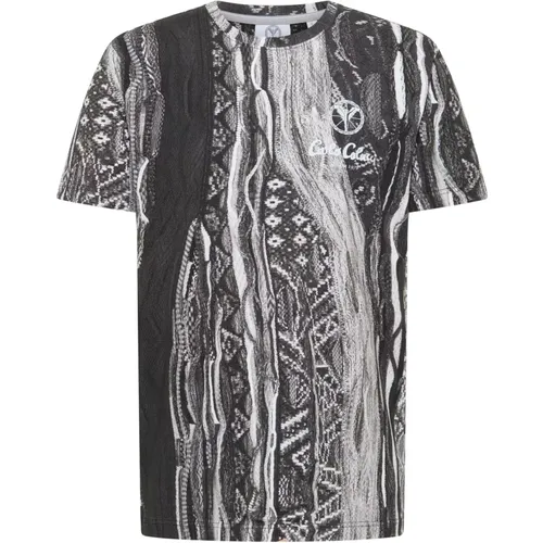 Einzigartiges Alloverprint Shirt , Herren, Größe: 3XL - carlo colucci - Modalova
