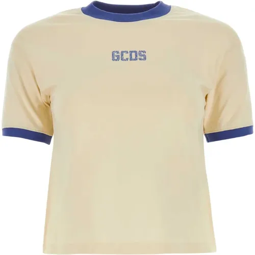 Sand Baumwoll T-Shirt Gcds - Gcds - Modalova