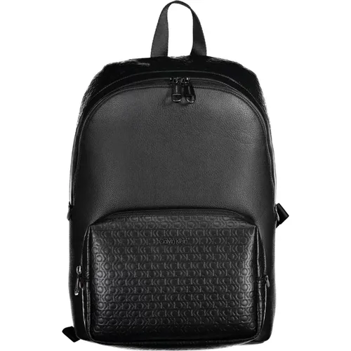 Backpacks, male, , Size: ONE SIZE Mens Backpack with Zip Closure - Calvin Klein - Modalova