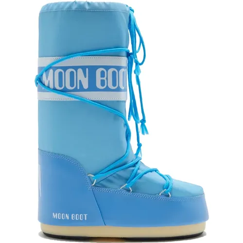 Winter Boots, female, , Size: 5 US Icon Nylon Snow Boots - moon boot - Modalova