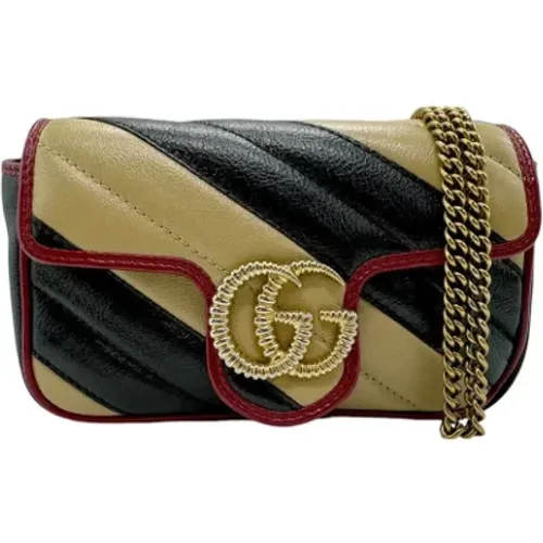 Pre-owned Cross Body Bags, female, , Size: ONE SIZE Pre-owned Leather gucci-bags - Gucci Vintage - Modalova