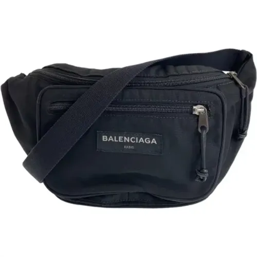 Pre-owned Belt Bags, male, , Size: ONE SIZE Pre-owned Canvas balenciaga-bags - Balenciaga Vintage - Modalova