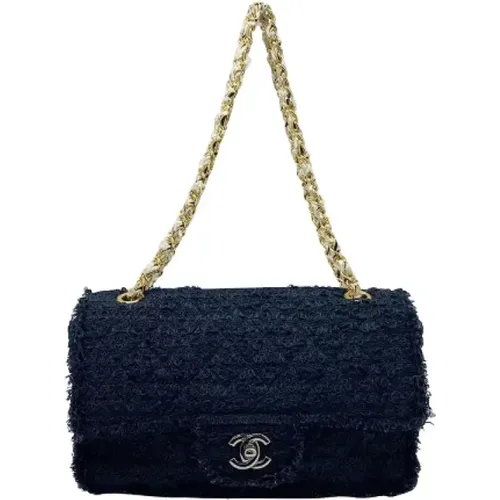 Pre-owned Wool chanel-bags , female, Sizes: ONE SIZE - Chanel Vintage - Modalova