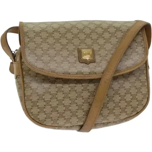 Pre-owned Cross Body Bags, female, , Size: ONE SIZE Pre-owned Canvas celine-bags - Celine Vintage - Modalova