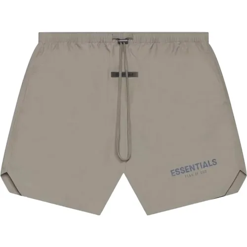 Limited Edition Volley Short Taupe , male, Sizes: L, S, XS, 2XS, M, XL - Fear Of God - Modalova