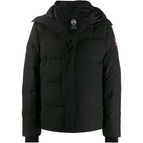 Quilted Hooded Parka , male, Sizes: L, XS - Canada Goose - Modalova