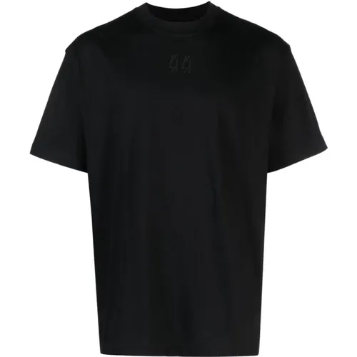 Cotton Logo T-shirt , male, Sizes: L, S, M - 44 Label Group - Modalova