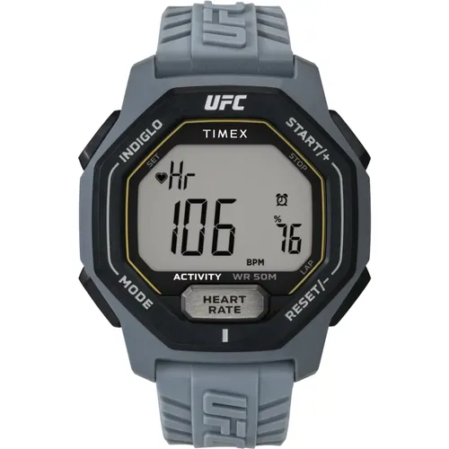 Watches, male, , Size: ONE SIZE UFC Performance Spark Digital Watch - Timex - Modalova