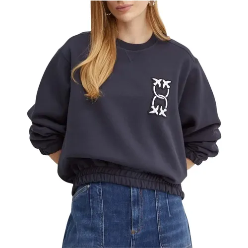 Maldive Sweatshirt , Damen, Größe: M - pinko - Modalova