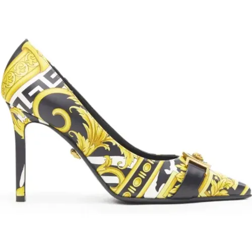 Pre-owned Leder heels - Versace Pre-owned - Modalova