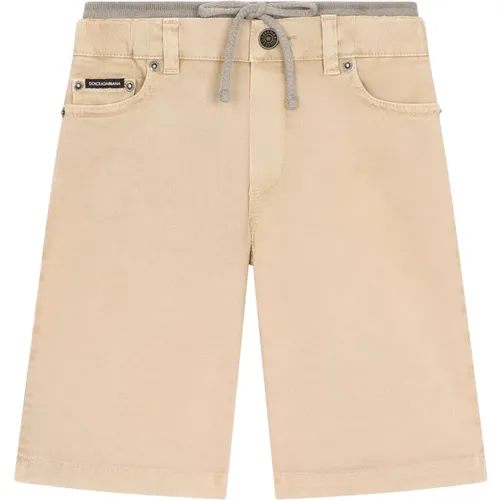 Sand Kinder Bermuda Shorts - Dolce & Gabbana - Modalova