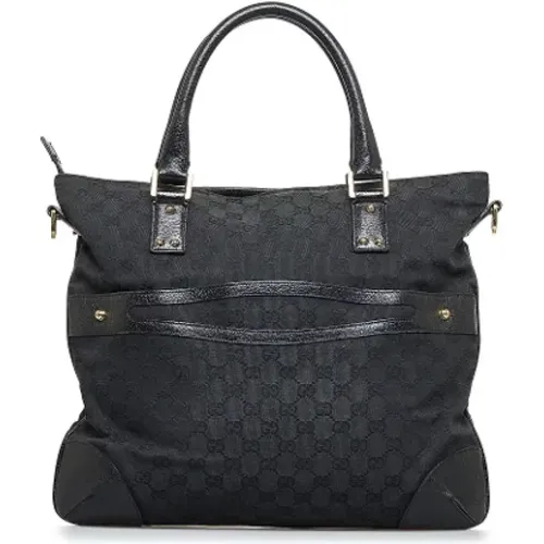 Pre-owned Tote Bags, female, , Size: ONE SIZE Pre-owned Leather handbags - Gucci Vintage - Modalova