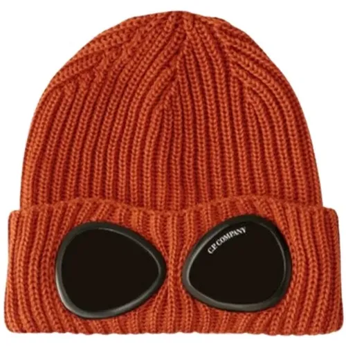 Beanies, unisex, , Size: ONE SIZE Merino Wool Knit Cap - C.P. Company - Modalova