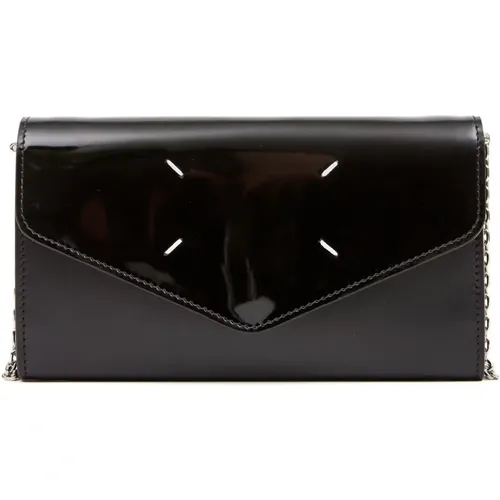 Classic Leather Wallet , female, Sizes: ONE SIZE - Maison Margiela - Modalova
