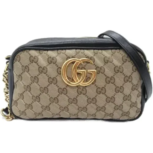 Pre-owned Cross Body Bags, female, , Size: ONE SIZE Pre-owned Canvas gucci-bags - Gucci Vintage - Modalova