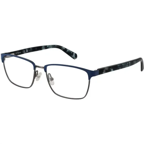 Glasses, male, , Size: ONE SIZE Metal Rectangle Optical Frames - Guess - Modalova
