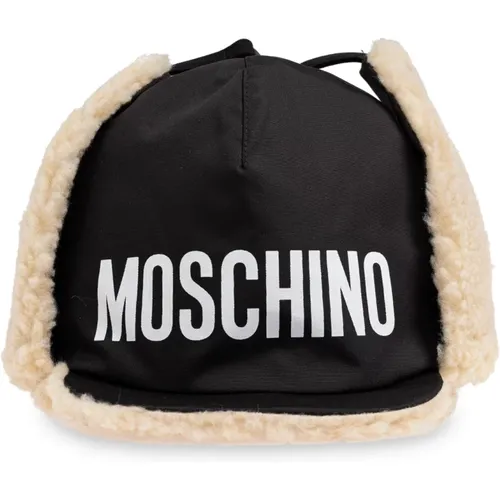 Earflap Hat , unisex, Sizes: ONE SIZE - Moschino - Modalova