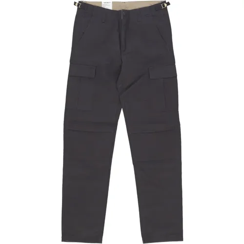 Blacksmith Rinsed Cargo Trousers , male, Sizes: W28 L32, W34 L34 - Carhartt WIP - Modalova