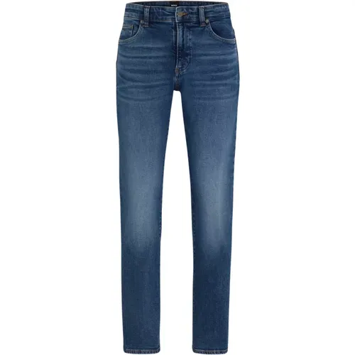 Casual Straight Cut Jeans , male, Sizes: W42, W38, W35, W40 - Hugo Boss - Modalova