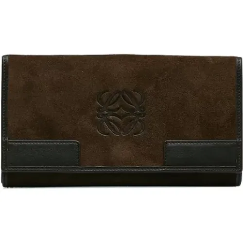 Pre-owned Wallets, female, , Size: ONE SIZE Pre-owned Leather wallets - Loewe Pre-owned - Modalova