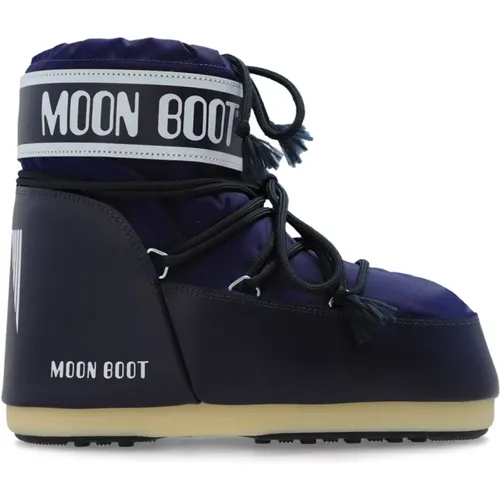 Winter Boots, male, , Size: 3 US Snow boots Icon Low Nylon - moon boot - Modalova