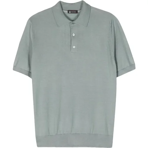 Luxuriöses Cashmere Silk Polo Shirt , Herren, Größe: 3XL - COLOMBO - Modalova