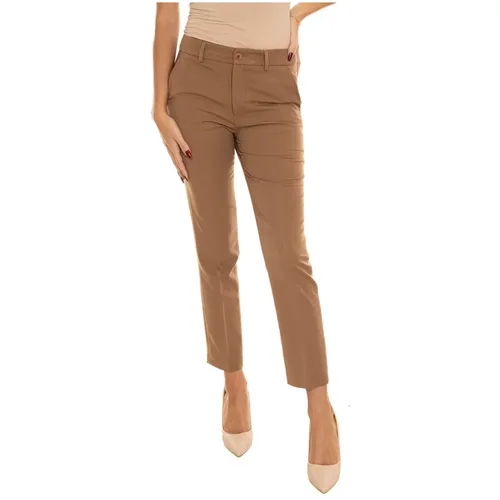 Straight Leg Chino Pants with Pockets , female, Sizes: XS, L, 2XS, XL - Liu Jo - Modalova