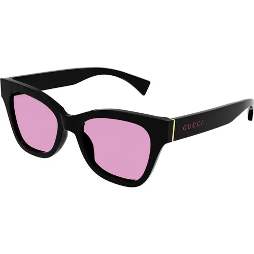 Sonnenbrille,Schwarze Sonnenbrille mit Originalzubehör,Stylische Sonnenbrille - Gucci - Modalova