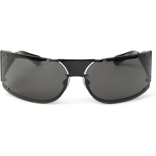 Schwarze Sonnenbrille für Frauen - Off White - Modalova