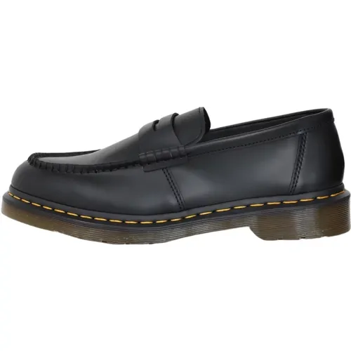 Loafers, male, , Size: 9 US Classic Leather Heeled Shoes - Dr. Martens - Modalova