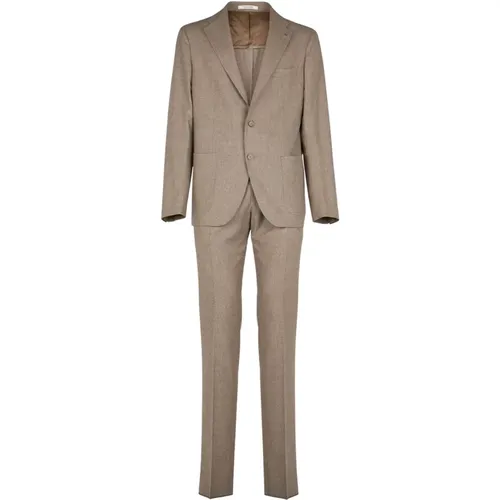 Sophisticated Single Breasted Suit Jacket , male, Sizes: L, XL - Tagliatore - Modalova