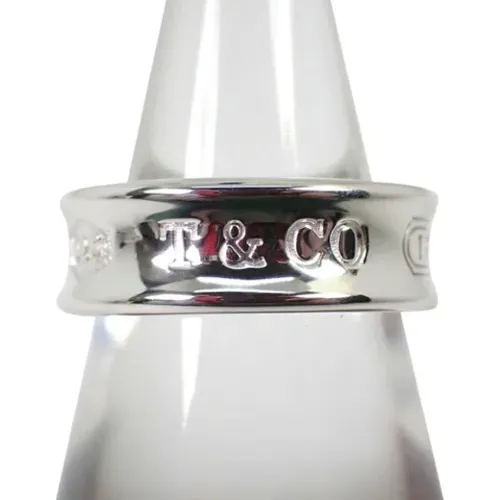 Pre-owned Jewellery, female, , Size: ONE SIZE Pre-owned Silver rings - Tiffany & Co. Pre-owned - Modalova