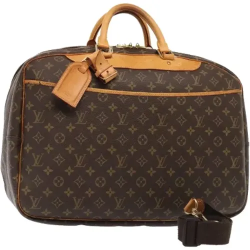 Pre-owned Weekend Bags, female, , Size: ONE SIZE Pre-owned Canvas travel-bags - Louis Vuitton Vintage - Modalova