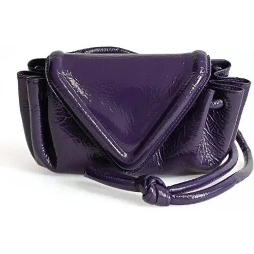 Pre-owned Leather crossbody-bags , female, Sizes: ONE SIZE - Bottega Veneta Vintage - Modalova