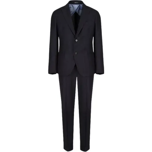 Classic Wool Suit Set , male, Sizes: S, 2XL, XS, XL, 3XL, L, M - Emporio Armani - Modalova