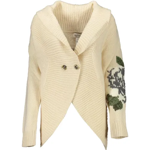 Cozy Wool Cardigan Sweater , female, Sizes: M, XS, S - Blugirl - Modalova