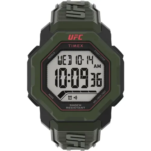 Watches, male, , Size: ONE SIZE UFC Knockout Digital Watch - Timex - Modalova