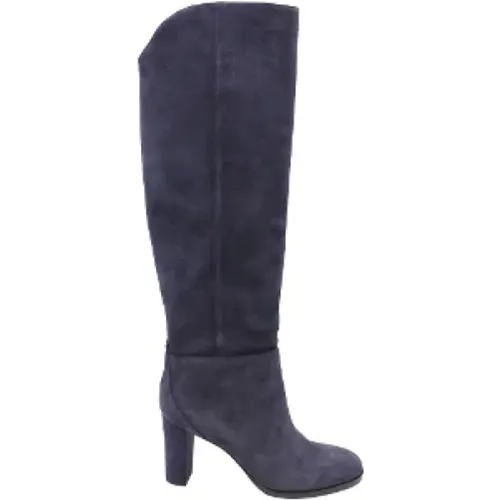 Pre-owned Suede boots , female, Sizes: 3 1/2 UK - Jimmy Choo Pre-owned - Modalova