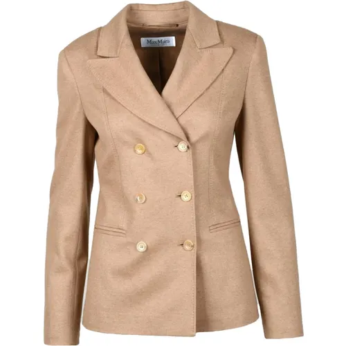 Blazers, female, , Size: S Jacket - Max Mara - Modalova